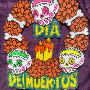 Día de Muertos Wreath FOAM